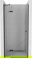 Mexen Roma hinged shower door 90 cm, Transparent, Black - 854-090-000-70-00 Mexen Roma hinged shower door 90 cm, Transparent, Black - 854-090-000-70-00