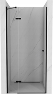 Mexen Roma swing shower doors 110 cm, transparent, black - 854-110-000-70-00