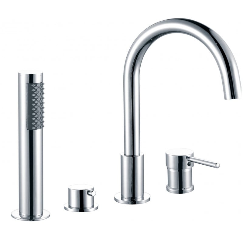 Mexen Alma bathtub mixer tap, Chrome - 75032-00