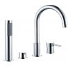 Mexen Alma bathtub mixer tap, Chrome - 75032-00