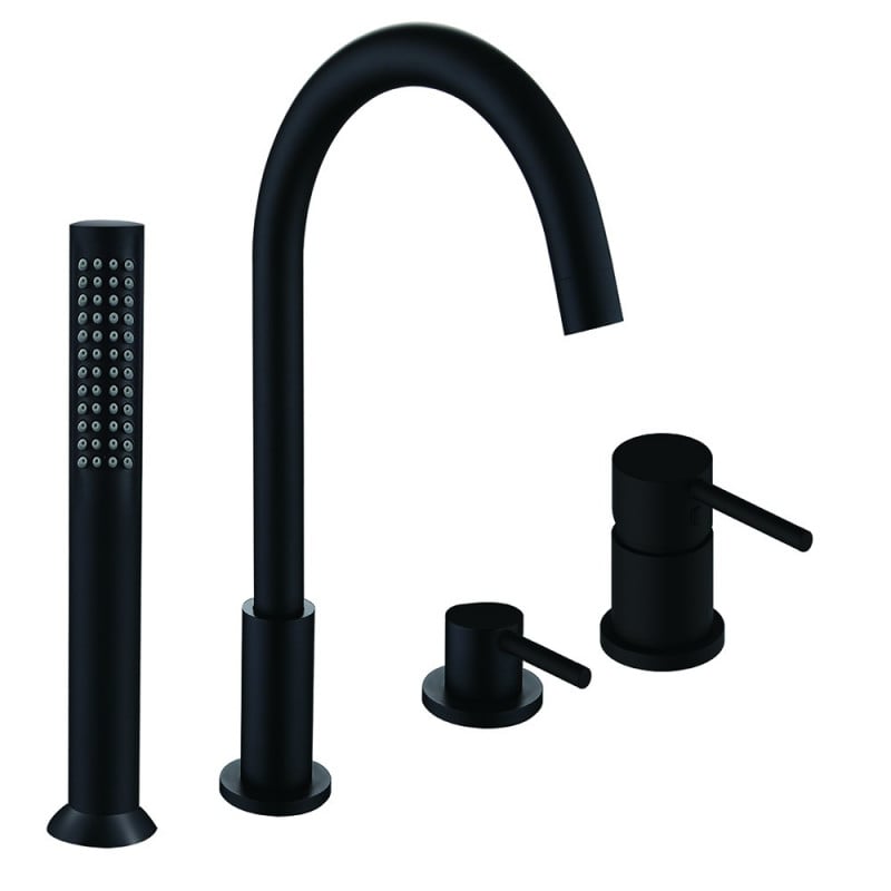 Mexen Alma bath tap, black - 75032-70