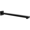 Mexen wall mounted shower arm 40 cm Black - 79112-70