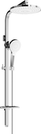 Mexen Q05 shower column, Chrome/White - 798050595-00