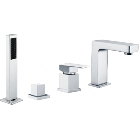 Mexen Cube bathtub faucet, chrome - 72932-00
