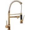 Mexen Corina kitchen tap, gold - 670601-50