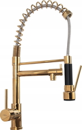 Mexen Corina kitchen tap, gold - 670601-50