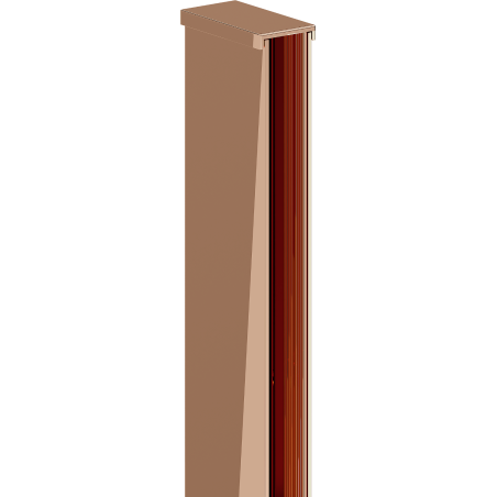 Mexen wall strip for shower wall, rose gold - 800-00-60