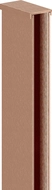 Mexen wall strip for shower panel, brushed copper - 800-00-65