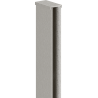 Mexen wall strip for shower wall, brushed nickel - 800-00-97