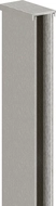 Mexen wall trim for shower screen, brushed nickel - 800-00-97