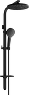 Mexen Q05 shower column, Black - 798050595-70