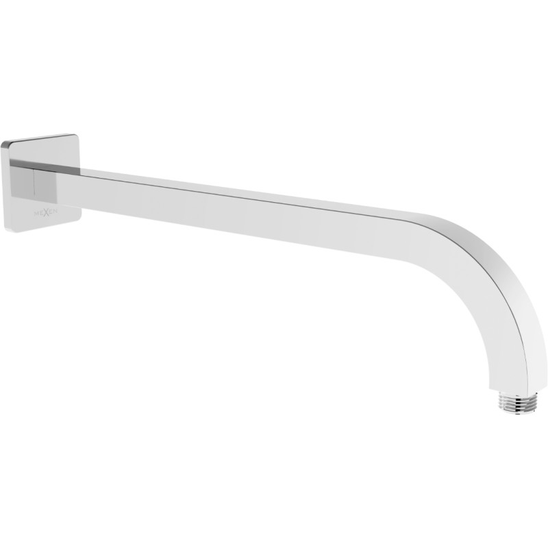 Mexen Uni 38 cm wall-mounted shower arm, chrome - 79113-00