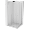 Mexen Rio Quadrant Shower Cabin 90 x 90 cm, Transparent, Chrome - 860-090-090-01-00