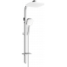 Mexen Q33 shower column, Chrome/White - 798333395-02