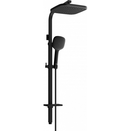 Mexen Q33 shower column, Black - 798333395-70