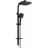 Mexen Q33 shower column, Black - 798333395-70