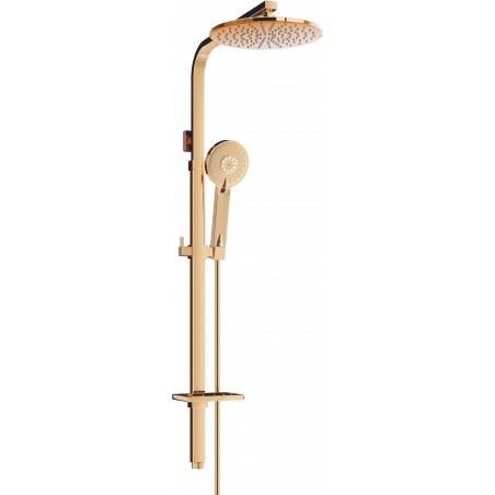Mexen Q40 shower column, Rose gold - 798404095-60