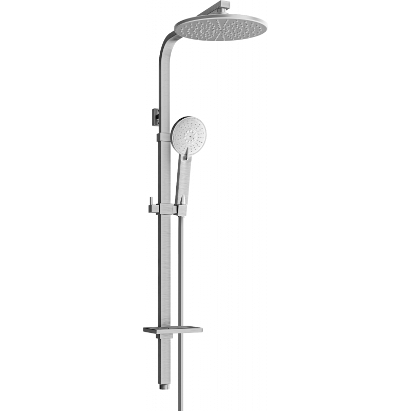Mexen Q40 shower column, Graphite - 798404095-66