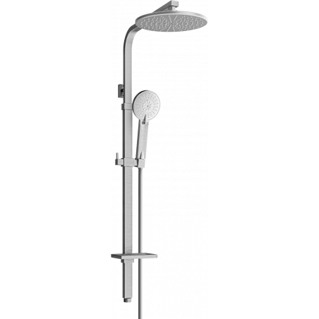 Mexen Q40 shower column, brushed gun gray - 798404095-66