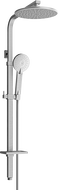 Mexen Q40 shower column, brushed gun gray - 798404095-66
