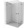Mexen Lunar Duo shower enclosure swing 120 x 110 cm, transparent, gun metal - 834-120L-110P-95-00