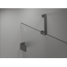 Mexen Lunar Duo 120 x 110 cm Left Swing Shower Enclosure, Transparent, Gun Metal - 834-120L-110P-95-00