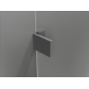 Mexen Lunar Duo shower enclosure swing 120 x 110 cm, transparent, gun metal - 834-120L-110P-95-00