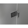 Mexen Lunar Duo shower enclosure swing 120 x 110 cm, transparent, gun metal - 834-120L-110P-95-00