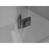Mexen Lunar Duo shower enclosure swing 120 x 110 cm, transparent, gun metal - 834-120L-110P-95-00