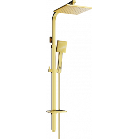Mexen Q45 shower column, Gold - 798454595-50