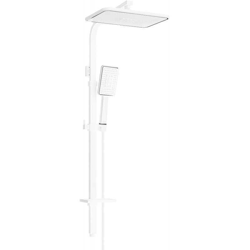 Mexen Q54 shower column, White/Chrome - 798545495-21