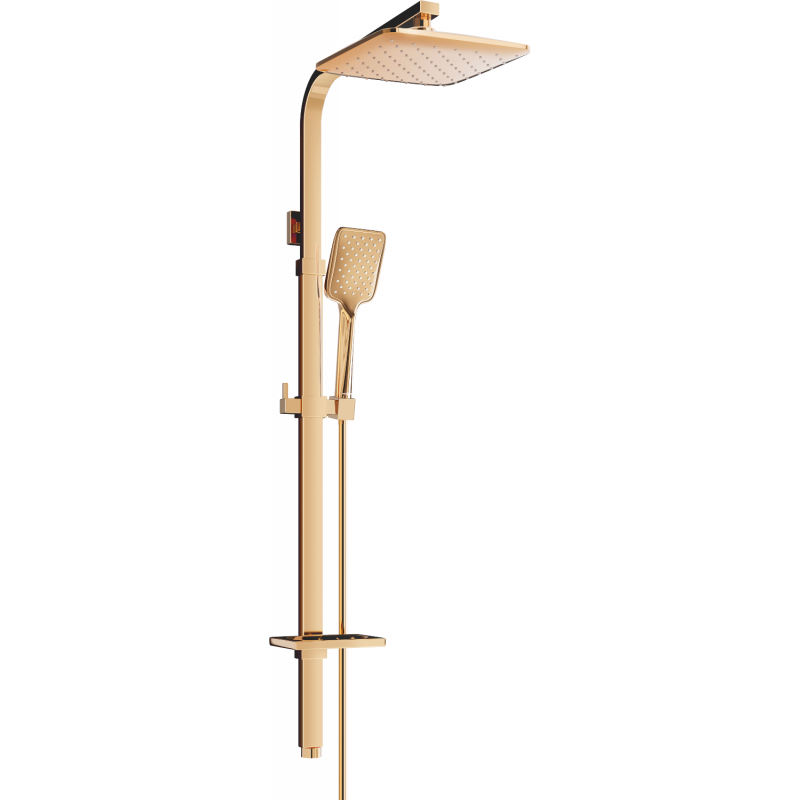 Mexen Q62 Shower Column, Pink Gold - 798626295-60