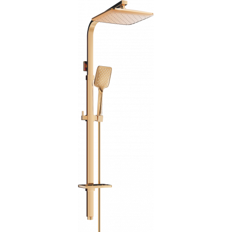 Mexen Q62 Shower Column, Pink Gold - 798626295-60