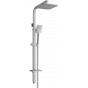 Mexen Q62 shower column, brushed gun gray - 798626295-66