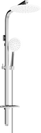 Mexen Q67 shower column, chrome/white - 798676795-00