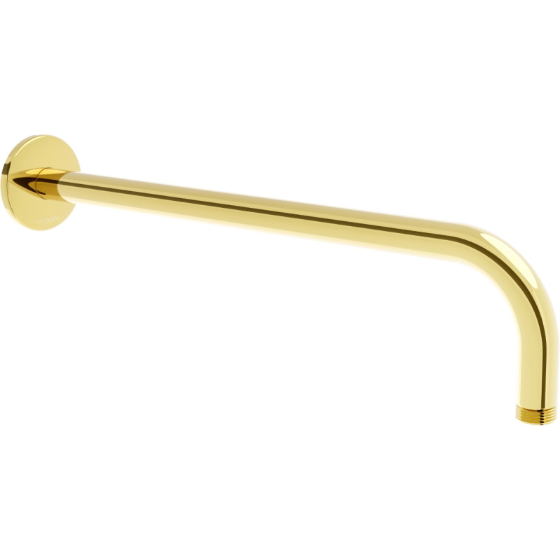 Mexen Kai 40 cm gold wall-mounted shower arm - 79211-50