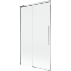 Mexen Rox 2-wing sliding bathtub screen 100 x 150 cm, transparent, chrome - 8C9-100-001-01-00