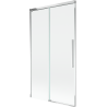 Mexen Rox 2-wing sliding bathtub screen 100 x 150 cm, transparent, chrome - 8C9-100-001-01-00