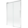 Mexen Rox shower screen 2-panel sliding 120 x 150 cm, transparent, chrome - 8C9-120-001-01-00