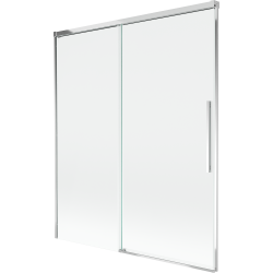 Mexen Rox 2-panel sliding bathtub screen 140 x 150 cm, transparent, chrome - 8C9-140-001-01-00