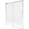 Mexen Rox 2-wing Sliding Shower Screen 140 x 150 cm, Transparent, Chrome - 8C9-140-001-01-00