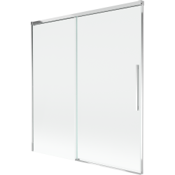 Mexen Rox 2-panel sliding bathtub screen 150 x 150 cm, transparent, chrome - 8C9-150-001-01-00