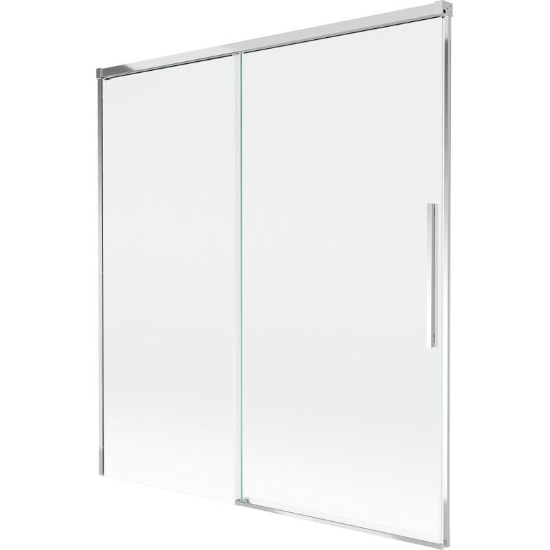 Mexen Rox 2-panel sliding bathtub screen 150 x 150 cm, transparent, chrome - 8C9-150-001-01-00