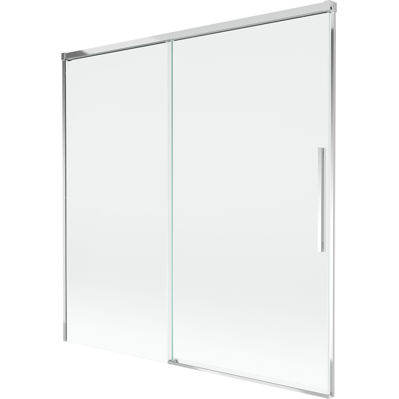 Mexen Rox 2-panel sliding shower screen 160 x 150 cm, transparent, chrome - 8C9-160-001-01-00
