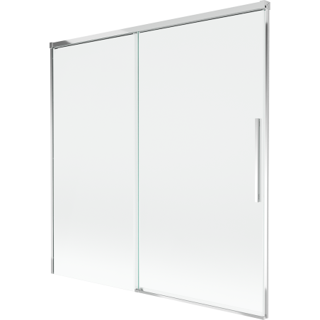 Mexen Rox 2-panel sliding shower screen 160 x 150 cm, transparent, chrome - 8C9-160-001-01-00