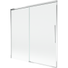 Mexen Rox bathtub screen 2-wing sliding 160 x 150 cm, transparent, chrome - 8C9-160-001-01-00
