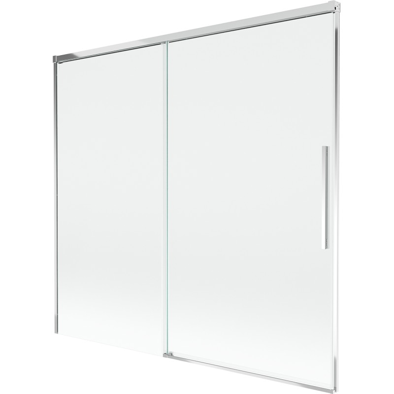 Mexen Rox 2-panel sliding bathtub screen 170 x 150 cm, transparent, chrome - 8C9-170-001-01-00