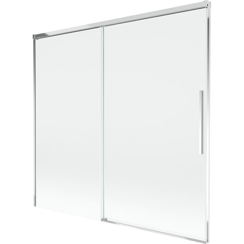 Mexen Rox 2-wing Sliding Shower Screen 170 x 150 cm, Transparent, Chrome - 8C9-170-001-01-00