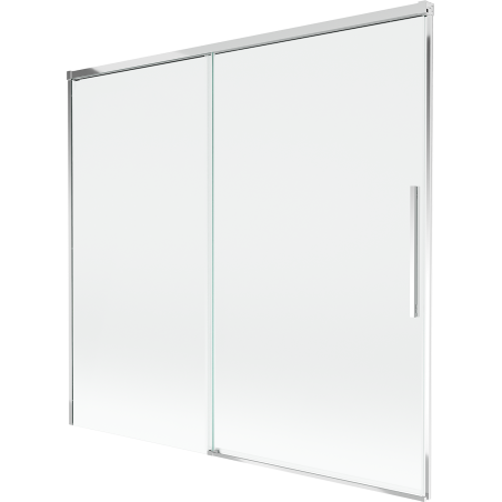Mexen Rox 2-panel sliding bathtub screen 170 x 150 cm, transparent, chrome - 8C9-170-001-01-00