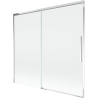 Mexen Rox 2-panel sliding bathtub screen 170 x 150 cm, transparent, chrome - 8C9-170-001-01-00